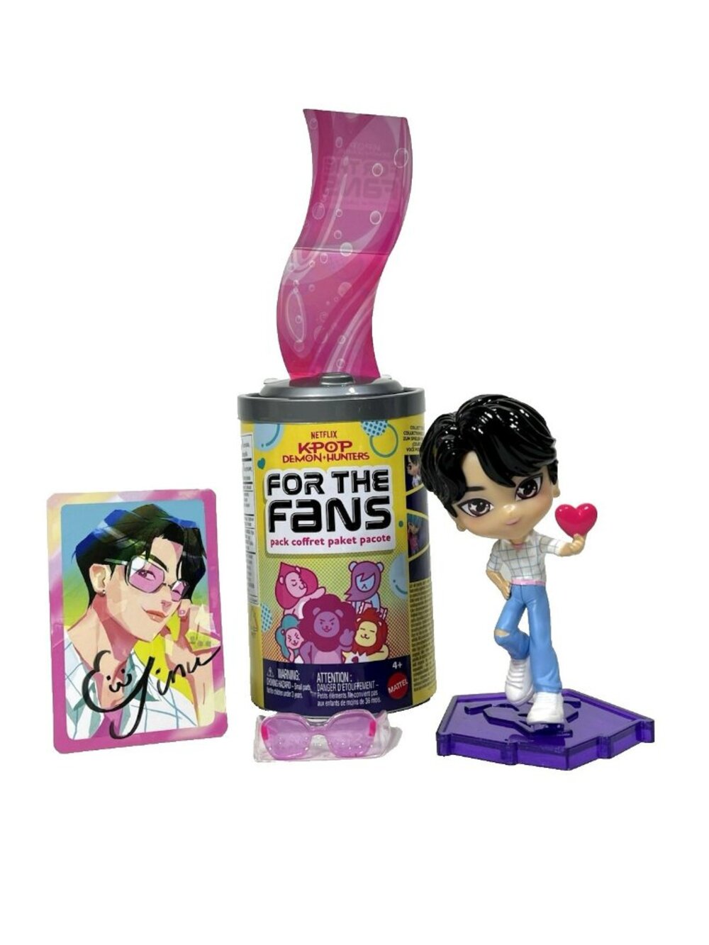 KPOP Demon Hunters 5" JINU For The Fans Pack Collectible Figure Set NEW 2026